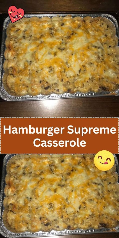 What Can I Do With Hamburger Meat, Hamburger Macaroni Casserole Recipes, 9x9 Casserole Recipes, Hamburger Meat Recipes For Dinner Casseroles, 1 Pound Hamburger Meat Recipes, Hamburger Supreme Casserole, Casseroles With Hamburger Meat, Amish Hamburger Casserole, Casseroles With Hamburger