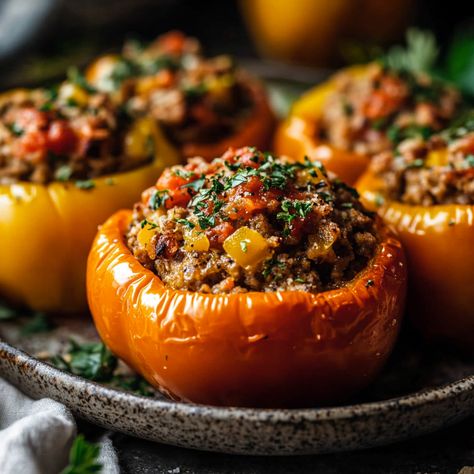 Best Classic Stuffed Peppers Recipe – ukfinda Impossible Stuffed Peppers, Polish Stuffed Peppers, Persian Stuffed Peppers, Stuffed Long Peppers, Creamy Stuffed Peppers, Peppadew Peppers Recipes, Pepper Recipes Bell, Stuffed Bell Peppers No Rice, Steak Stuffed Bell Peppers