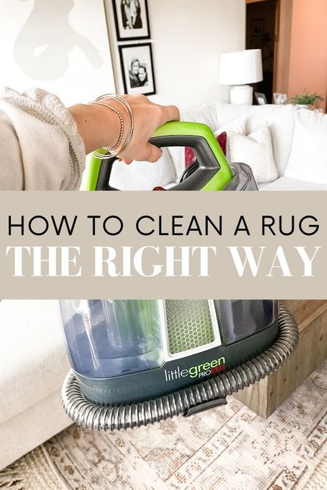 How To Deep Clean A Rug, Cleaning Area Rugs At Home, Deep Clean Rug, How To Clean Area Rug At Home, Cleaning An Area Rug, Rug Cleaning Hacks, Room Aesthetic White, Aesthetic Small Home, Bloxburg Room Ideas Aesthetic