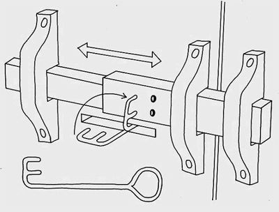 Key Sketch, Wooden Hinges, Islamic Design Pattern, Sketch Template, Medieval Furniture, Locks And Keys, Blacksmith Tools, Bolt Lock, Secret Storage