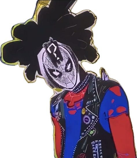 Brown Spiderman, Spider Punk Hobie Brown, Spiderman Into The Spider Verse, Spiderman Across The Spider Verse, Spiderman Tattoo, Hobie Brown, Punk Boy, Spider Punk, Image Spiderman