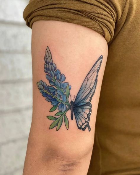 101 Best Bluebonnet Tattoo Ideas You'll Have To See To Believe! - Outsons Daschund Tattoo, Bluebonnet Tattoo, Flower Tattoo On Ribs, Yellow Rose Tattoos, Tattoos Pictures, Tattoo Chest, Minimal Tattoo Design, Mushroom Tattoos, Poppies Tattoo