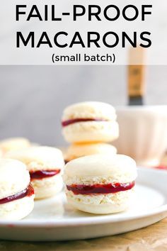 No Fail Macaron Recipe, Macaroon Cookies Recipe, Easy Macaroons Recipe, French Macaroon Recipes, Macarons Macaroons, Macaroon Cookies, Macaron Flavors, Macaron Cookies, French Macaron