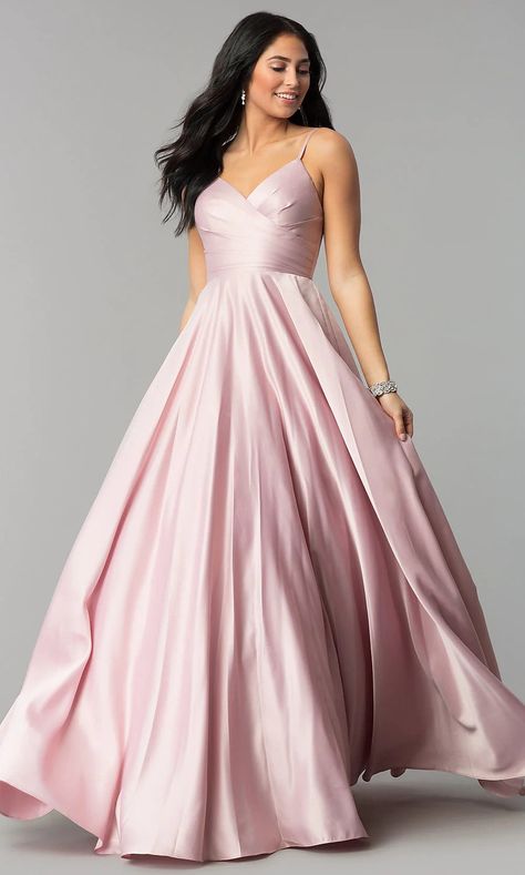 Ball Gown For Prom, Long Gown For Wedding, Affordable Evening Dresses, Classic Prom Dress, Gown For Prom, Silk Evening Dress, Styles Dress, Simply Dresses, Junior Prom Dresses