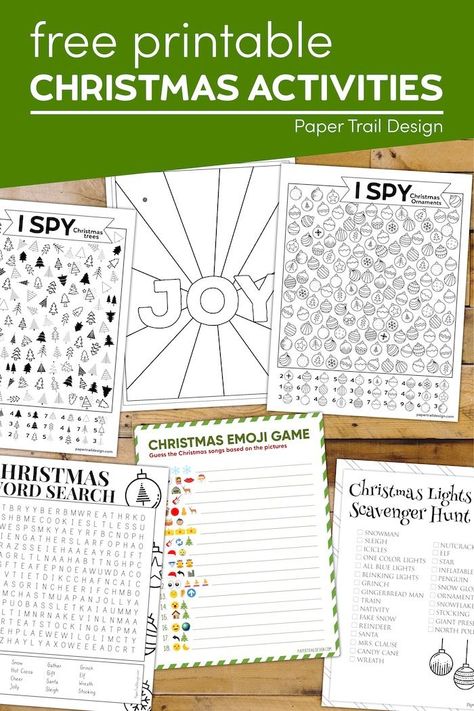 Christmas Camp Activities For Kids, Homeschool Co-op Christmas Party, No Prep Christmas Activities, Cheap Christmas Activities For Kids, Christmas Small Group Activities, Fun Christmas Activities For School, Christmas Church Activities Kids, Christmas Paper Activities, Christmas Bible Activities For Kids