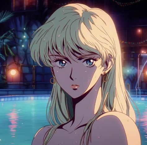 80s Anime Art Style Tutorial, Old Anime 90s Aesthetic, 80s Anime Art Style, 90s Style Anime, 80s Anime Aesthetic, 1980s Anime, 90s Characters, Pretty Anime Women, Romance Inspiration