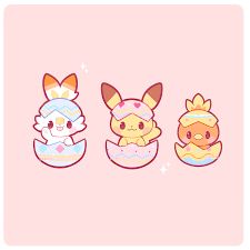 Reddachi — 🐰🐣Happy Easter!!🐣🐰 Hope you all have a fun and... Egg Pokemon, Pokemon Eggs, Pokemon Easter, Disney Character Drawings, Pokemon Diy, Pokemon Tattoo, Pokemon Pokedex, Animal Jam, Apple Watch Wallpaper