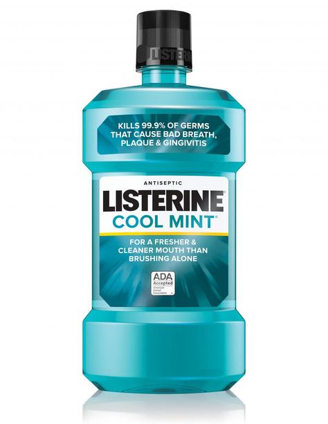 YOU ALREADY KNOW HOW IMPORTANT IT IS TO MAINTAIN A HEALTHY ORAL MICROBIOME. But did you know that LISTERINE® Antiseptic can play a role in cultivating a healthy equilibrium among microorganisms in the oral cavity? Don’t discount the part twice daily rinsing can play in helping your patients sustain balanced oral health! Uses For Listerine, Listerine Mouthwash, Homemade Mouthwash, Listerine Cool Mint, Antiseptic Mouthwash, Bad Breath Remedy, Mouth Rinse, American Dental Association, Diy Remedies