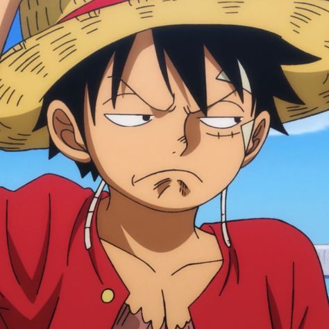 luffy icon - ep 1088 Luffy Icon, The Pirate King, Christmas Clothes, Sleeves Clothing, Manga Anime One Piece, One Piece Luffy, Anime Screenshots, Self Design, Cartoon Icons