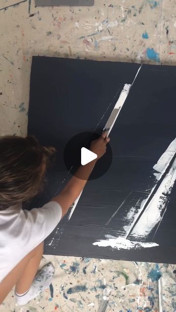 Painting Boats Acrylic, Black Canvas Body Paintings, Abstract Boat Painting Acrylics, Sail Boat Paintings On Canvas, Acrylic Boat Painting, Boat Art Painting, Boat Acrylic Painting, Sailboat Painting Acrylic, Paintings Of Boats