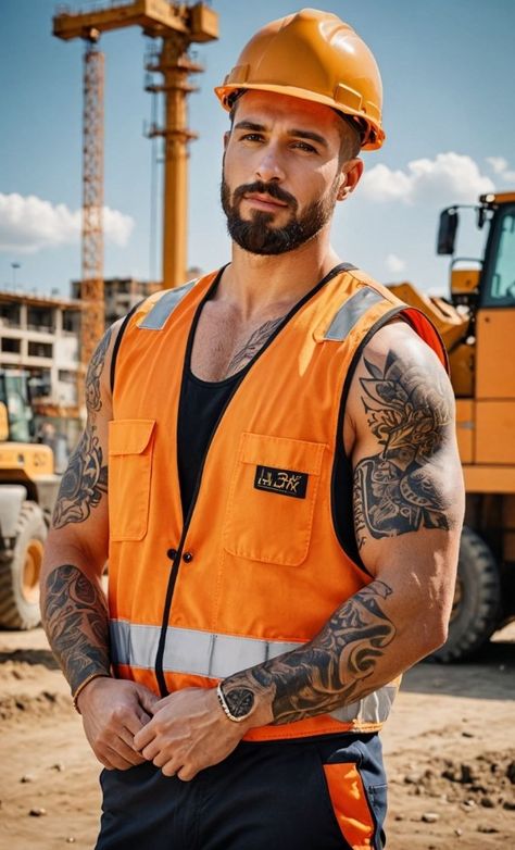 Hot Construction Workers, Construction Worker, Men In Uniform