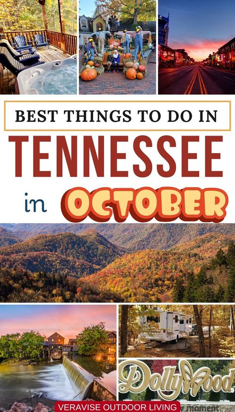 Best Things To Do In Tennessee In October Smoky Mountains Fall, Things To Do In Tennessee, Tennessee Attractions, Visit Tennessee, Tennessee Road Trip, Smoky Mountains Tennessee, Kids Travel Journal, Kid Friendly Vacations, Places In Usa