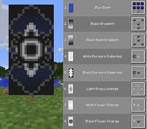 Cool Mc Banner Designs, Minecraft Flags Banners, Mc Banner Designs, Minecraft Flag Design, Banner Designs Minecraft, Cool Banner Designs Minecraft, Banners Minecraft, Minecraft Cool, Cool Minecraft Banners