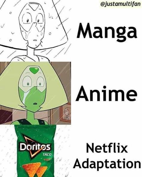 Manga Anime Netflix Adaptation, Netflix Adaptation, Steven Universe Peridot, Steven Universe Pictures, Steven Universe Movie, Peridot Steven Universe, Art Geek, Steven Universe Memes, Steven Universe Drawing