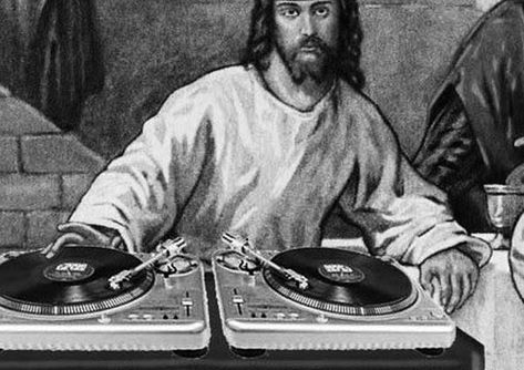 funny dj jesus photoshop picture (3) Famous Djs, Konosuba Wallpaper, Dj Art, Photoshop Pics, Dj Music, Music Aesthetic, Break Dance, House Music, The Master