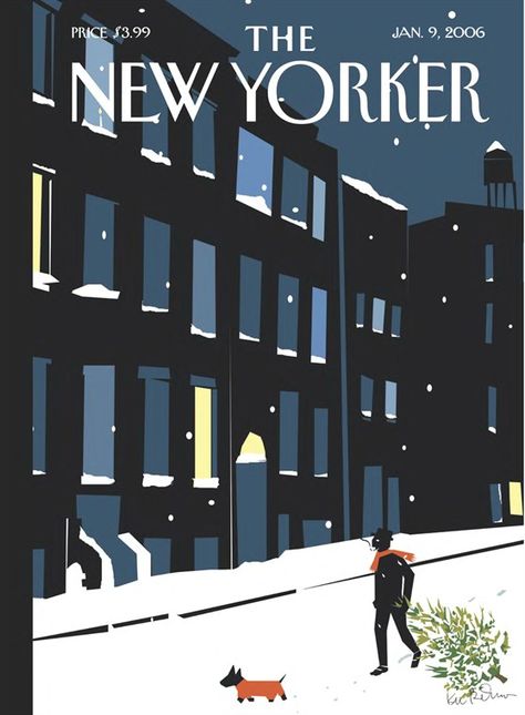 Jan. 09, 2006 "OUT WITH THE OLD" Artist: KIM DeMARCO New Yorker January, The New Yorker Covers, New Yorker Covers, Christmas Cover, Mid Century Christmas, Time Magazine, Vintage Magazines, Christmas Illustration, Vintage Magazine