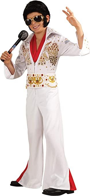 Kool Aid Man Costume, Elvis Costume, Fancy Dress Up, Year 6, Costume Shoes, Red Scarves, Pet Costumes, White Jumpsuit, Mens Costumes