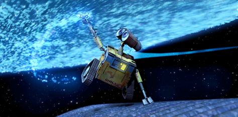 Wall-E Wall E Disney, Walle And Eva, Animated Wallpaper For Pc, Free Animated Wallpaper, Relaxing Images, Beautiful Live Wallpaper, Life In Space, Free Live Wallpapers, Pixar Animation