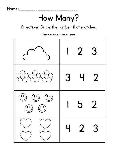 This Pre-K number packet includes 5 printable PDF worksheets. 1 To 5 Worksheet Preschool, Kindergarten And 1st Grade Activities, Home Work For Preschoolers, Three Year Old Worksheets, Pre K Lesson Plans Free, Pre K Homework Free Printable Preschool Worksheets, Simple Math Worksheets For Preschoolers, Kindergarten Subjects Homeschool, Vpk Worksheets Free Printables