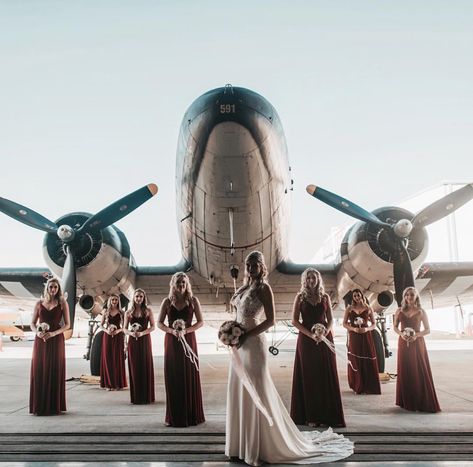 ❤️❤️❤️ Pilot Wedding Ideas, Airport Hanger Wedding, Airplane Wedding Photos, Airplane Hangar Wedding Reception, Helicopter Wedding Photos, Airplane Hanger Wedding, Airplane Hangar Wedding, Helicopter Wedding, Aviation Wedding Theme