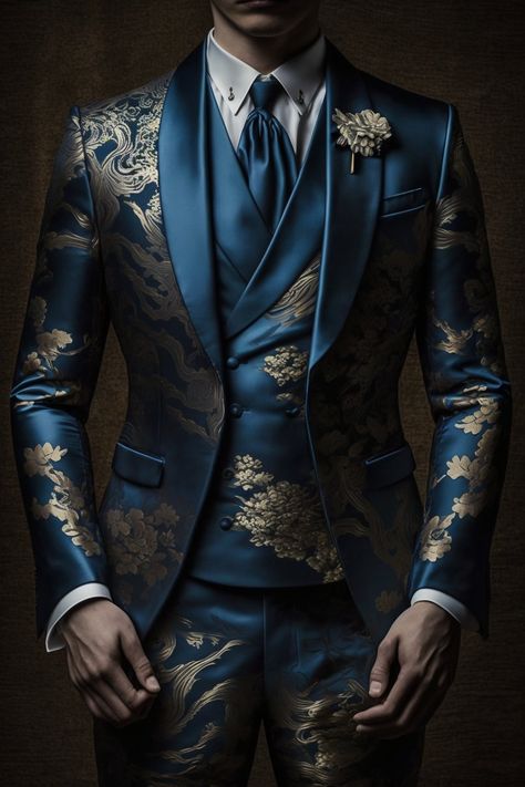 Fantasy Suits Male, Court Outfit, Man Dress Design, Club Attire, Tailored Fashion, King Outfit, Monsieur Madame, Fancy Suit, Conceptual Fashion