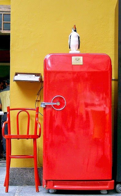 College Fridge, Red Fridge, Old Fridge, Tiny Fridge, Big Fridge, Vintage Poetry, Vintage Refrigerator, Old Refrigerator, Comfortable Winter Outfits