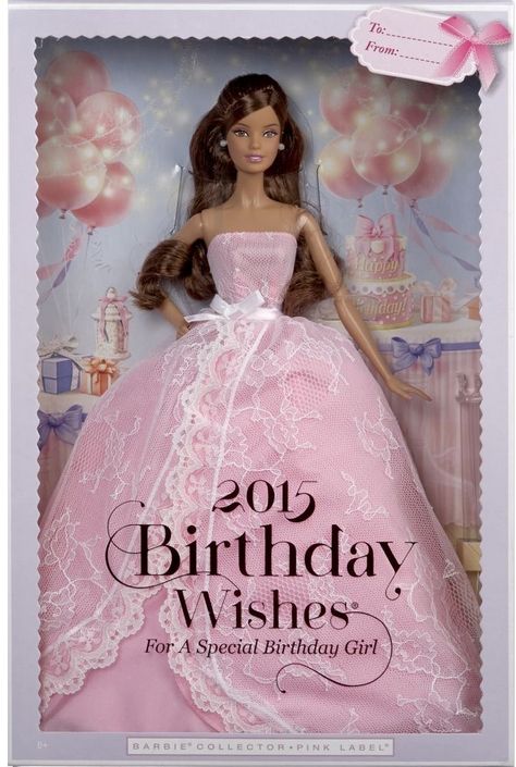 Birthday Wishes Barbie, Barbie Box, Barbie Collector Dolls, Vintage Barbie Clothes, Birthday Wish, African American Dolls, Barbie Gowns, Princesa Disney, Barbie Birthday