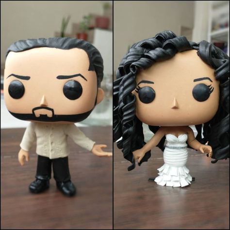 Wedding Gifts For Bride And Groom, Custom Funko Pop, Custom Funko, Wedding Topper, Pop Figures, Wedding Cake Topper, Personalized Wedding Gifts, Our Wedding Day, Wedding Cake Toppers