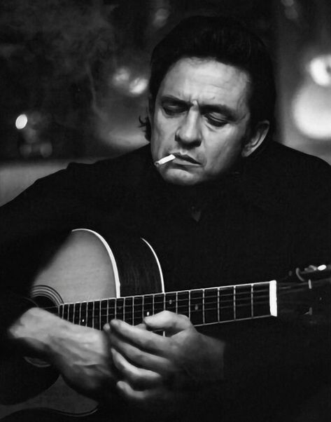 Vintage Johnny Cash Poster, Black and White, Johnny Cash Print, Smoking Poster, Vintage Wall Art, Country Music Poster, Wall Art, Canvas Art Johnny Cash Poster, Country Music Poster, Black And White Vintage Photography, Johnny Cash Quotes, Music Poster Wall, Music Studio Decor, Learn Singing, Wall Art Country, Country Photography