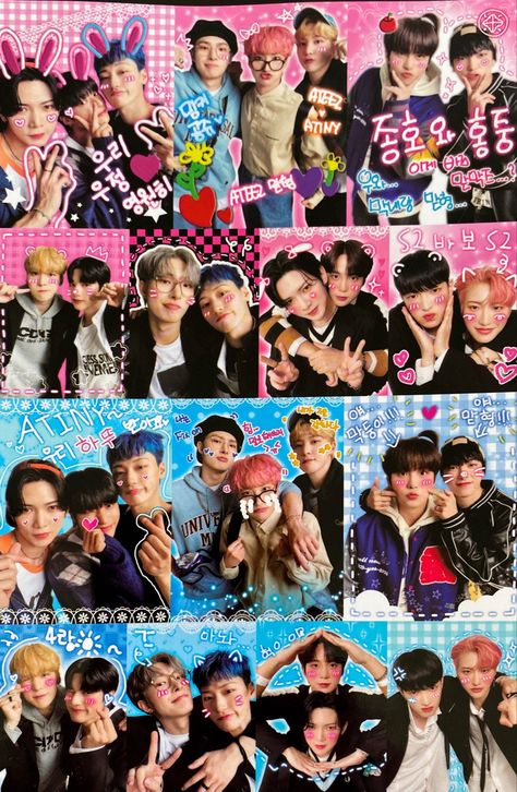 Ateez Season Greeting 2022, Ateez Season Greeting, Ateez Scans, Journaling Prints, Kpop Diy, Pop Stickers, Abstract Wallpaper Design, Learning Graphic Design, Custom Flags