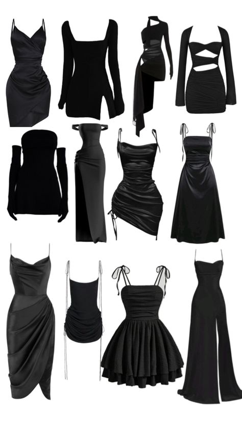 Revenge Dress Outfits, Summer Dark Feminine Outfits, Dark Feminine Dresses, Dress For Rectangle Body Shape, Dark Feminine Clothes, Dress Dark Feminine, Dark Feminine Dress, Dark Feminine Outfits, Black Dress Accessories