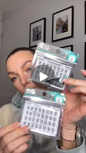 ARDELL Beauty on Instagram: "A super easy way to apply your Individual Lashes! 😍 Thanks for the tips @sarahparkerbeauty 👏" Ardell Individual Lashes, How To Use Individual Lashes, Diy Individual Lashes How To Apply, How To Put Individual Lashes On Yourself, How To Put On Individual Lashes, How To Put On Individual Eyelashes, How To Apply Individual Lashes, Individual Lashes Tutorial, Lashes Tutorial