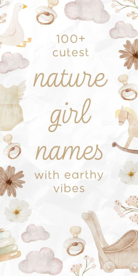 Wanna know the most gorgeous earthy girl names we are seriously crushing on for 2024? These totally nature inspired names are the nature names for girls that you don't hear every day - whether you love cute baby names, unique baby names, or majorly uncommon baby names, this full list of country baby names and meanings for girls will give you tons of name inspiration for that sweet little one of yours! Beth Name Meaning, Everett Name Meaning, Earth Names Girl, Wren Meaning, Female Nature Names, Nature Name Ideas, Unique Baby Names And Meanings, Unique Nature Names, Nature Words Unique