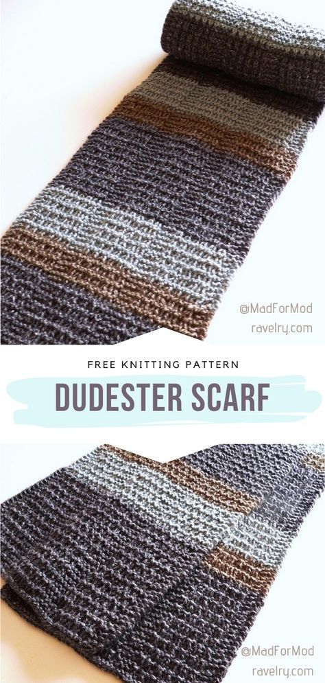 Men’s Knit Scarf Pattern Free, Knitting Scarf Patterns Free Beginner, Mens Scarf Knitting Pattern Free, Knit Scarf For Men, Knitting For Men Pattern, Knit Scarf For Men Free Pattern, Mens Scarf Knitting Pattern Easy, Quick Knit Scarf, Mens Mittens Knitting Pattern