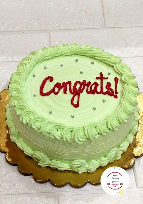 Congrats Cake, Congratulations Cake, Magic Cake, Cake Decorating Designs, Home Baking, Cakes For Boys, Diy Cake, Round Cakes, Cake Decorating