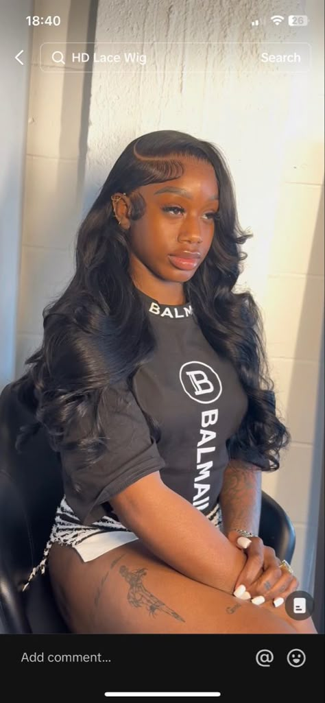 Lace Front Side Part Curls, Side Part With Waves, Side Part Sew In With Leave Out Curls, Side Part Wig Hairstyles, Side Part Wig With Curls, Deep Side Part Wig, Side Part With Curls, Side Part Body Wave, Lace Front Side Part