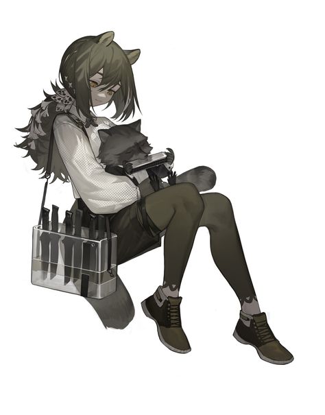 Raccoon Girl Character Design, Raccoon Oc Art, Raccoon Character Design Human, Arknights Robin, Raccoon Oc Human, Raccoon Character Design, Panda Character Design, Raccoon Oc, Raccoon Drawing