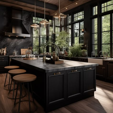 Kitchen and living room inspo from my fall home refresh inspirations series!

AI Assisted Design with Get the Look mood boards.

AI-Assisted Design: @arlingtonavenuedesign

Head to the blog to shop!

https://www.arlingtonavenuedesign.com/post/fall-kitchen-inspiration Dark Academia Kitchen, Dark Modern House, Moody Kitchen, Home Refresh, Dark House, Dark Home Decor, Brown Kitchens, Fall Kitchen, Dark Interiors