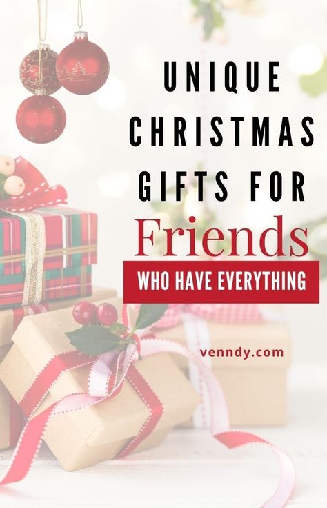 Don't know what to get your friend? Check out these unique Christmas gift ideas for friends who have everything, and the best gift ideas for Christmas now! #giftideas #gifts #Christmasgifts #bestfriendgifts gift ideas | gifts | Christmas gifts | Best friend gifts Gifts For Family Friends Christmas, Personalized Christmas Gifts For Friends, Christmas Gifts For Friends Women Unique, Bestie Christmas Gift Ideas, Fun Gifts For Friends Christmas, Best Christmas Gifts For Friends, Gift Ideas For Family Friends, Unique Christmas Gifts For Friends, Friend Xmas Gift Ideas