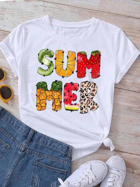 Yandex Images: search for images Funny Watermelon, Summer Funny, Shirts Cute, Watermelon Fruit, White T Shirts, Female Shorts, Shirts Women Fashion, Y2k Aesthetic Outfits, Fashion T Shirt