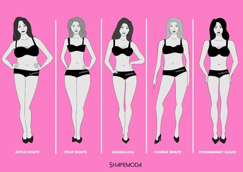 How to understand your body shape – Shapemoda Strawberry Body Type, Apple Body Shape, Hourglass Body Shape, Apple Body Shapes, Pear Body, Pear Body Shape, Fitted Trousers, Journal Gift, Straight Leg Trousers