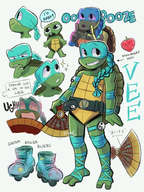 Venus Tmnt, Tmnt Brothers, Tmnt Mutant Mayhem, Mestre Splinter, Teenage Turtles, Mutant Mayhem, Tmnt Characters, Ninja Turtles Funny, Tmnt Comics