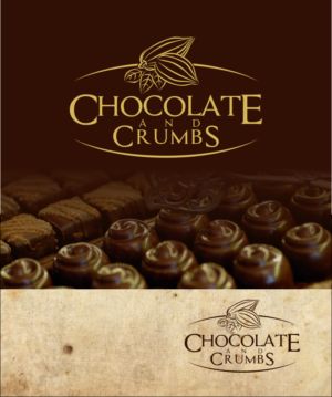 Chocolate Logos Ideas, Logo For Chocolate Business, Chocolate Logo Design Creative, Chocolate Logo Design Ideas, Choco Box, Bloom Logo, Cocoa Plant, Churros Con Chocolate, Chocolate Crumbs