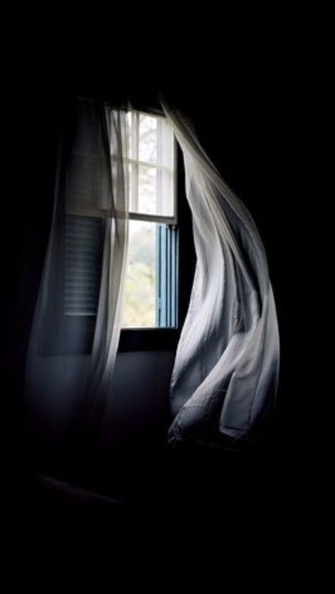 Blowing in the wind Girl From Ipanema, Window View, Interior Photography, Open Window, Through The Window, Hanging Curtains, Art Color, 인테리어 디자인, White Photography