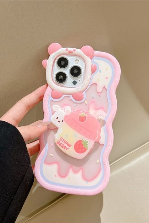 Kawaii Iphone Case, Creative Iphone Case, Girly Iphone Case, Bling Phone Cases, Iphone Case Collection, Desain Quilling, Stylish Iphone Cases, Girly Phone Cases, Kawaii Phone Case