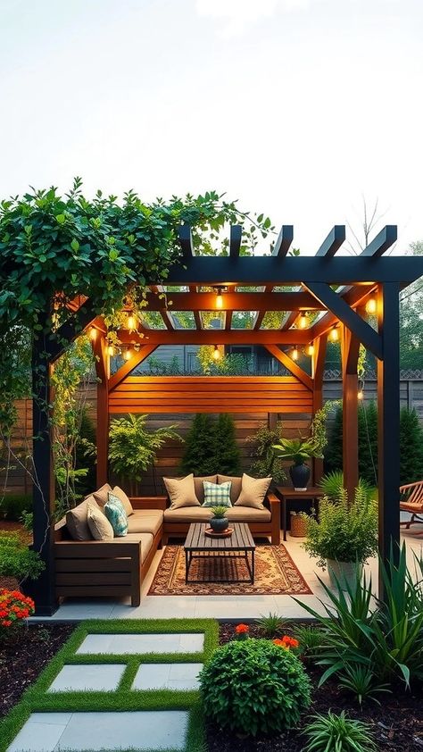 Small Pergola, Pergola Ideas, Pergola