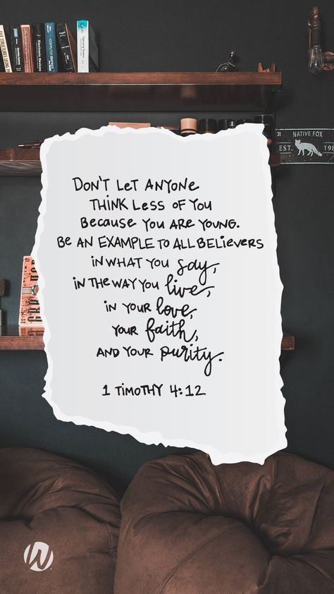 1st Timothy 4:12, 1timothy 4 12, 1 Timothy 4 12 Wallpaper, Bibleverse Encouragement, Deep Christian Quotes, 1 Timothy 4 12, Bible Verse Background, Bible Journal Notes, Soli Deo Gloria