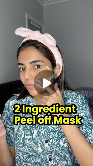 Homemade Peel Off Face Mask Diy, How To Make A Peal Off Face Mask Diy, Homemade Face Masks For Glowing Skin, How To Make A Face Mask, How To Make Face Mask, Facemask Homemade, Diy Peel Off Face Mask, Home Made Face Mask, Diy Peel Off Mask