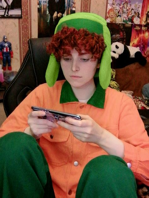 Kyle South Park Costume, Kyle Cosplay South Park, Kyle Broflovski Cosplay, Southpark Cosplay, South Park Cosplay, Kyle South Park, Cosplay Inspo, Kyle Broflovski, Amazing Cosplay