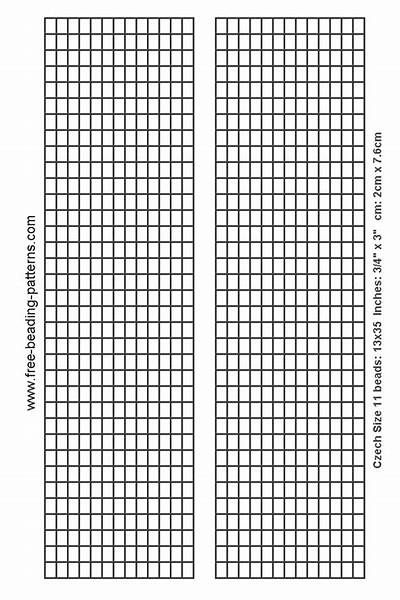 Free Bead Loom Graph Patterns - Bead Pattern (Free) Bead Weaving Patterns Free, Beading Patterns Free Tutorials, Bead Graph Paper, Seed Bead Patterns Free, Seed Bead Bracelet Patterns, Bead Looming, Native American Beadwork Patterns, Seed Bead Jewelry Patterns, Native Beading Patterns